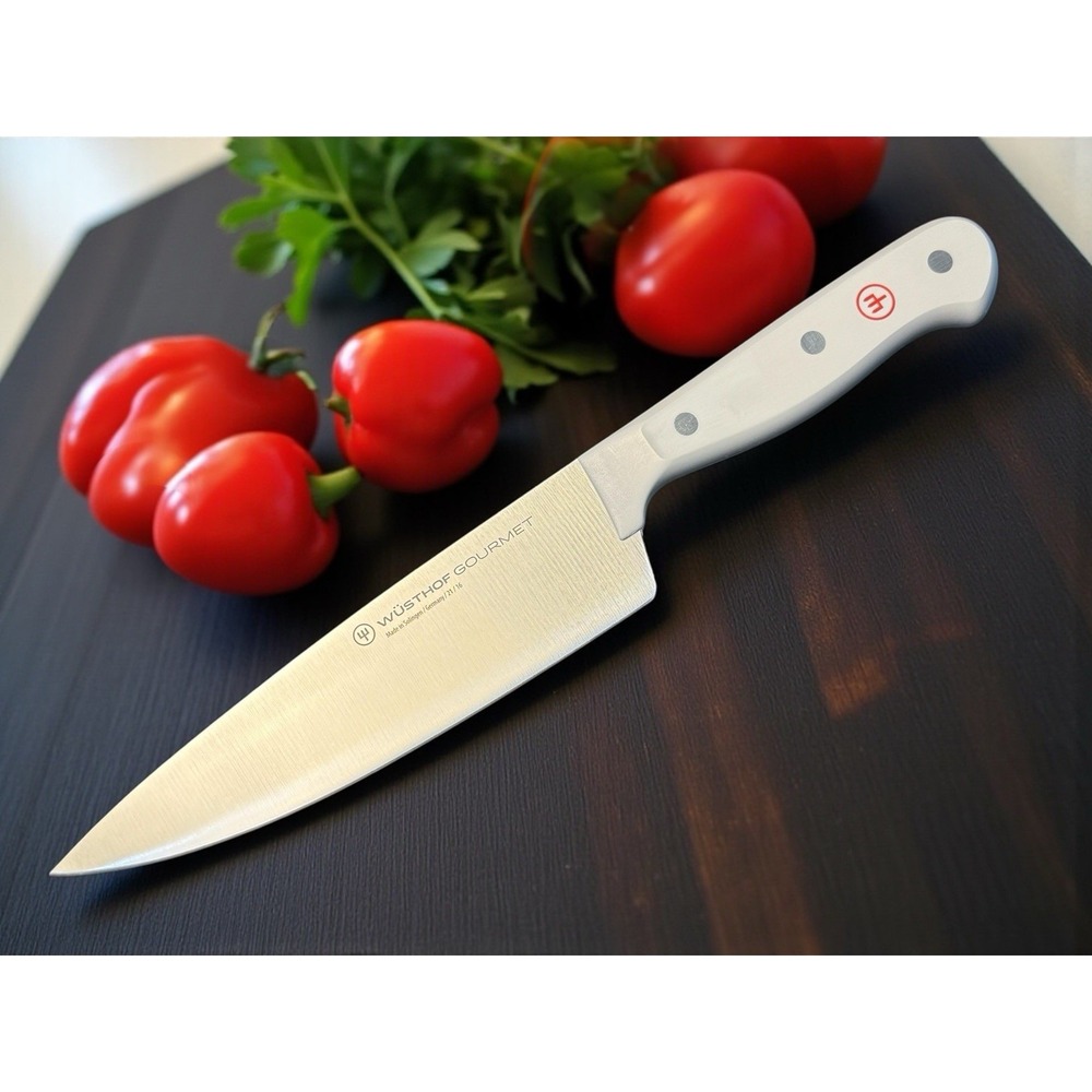 Wusthof Gourmet 6" Chef's Knife Culinary Gray Handle RARE 1025644816